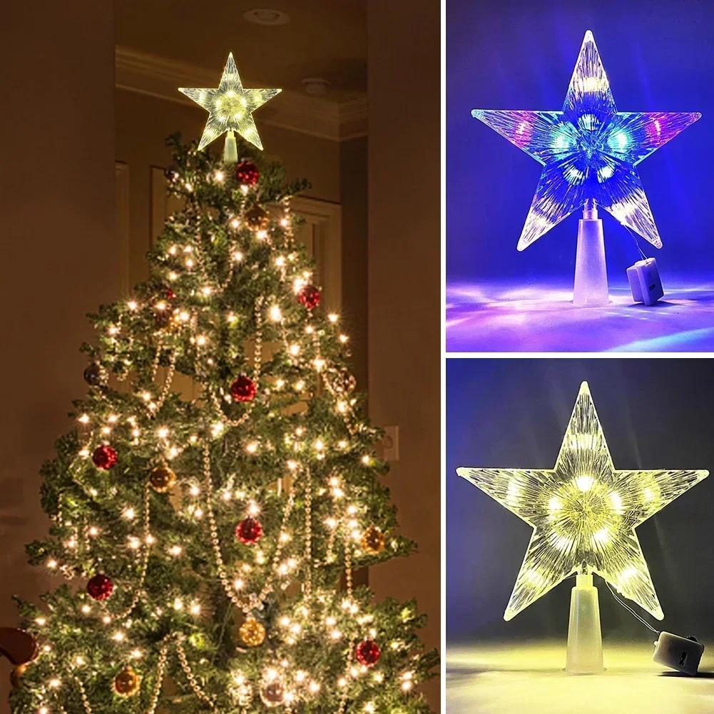 Home Decor Lighting Tree - Ornamen pohon Natal LED 15CM, lampu