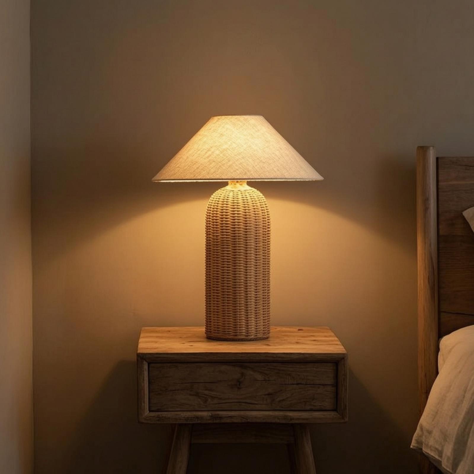 Lighting Decor In Room - Lampu Meja Samping Tempat Tidur dengan