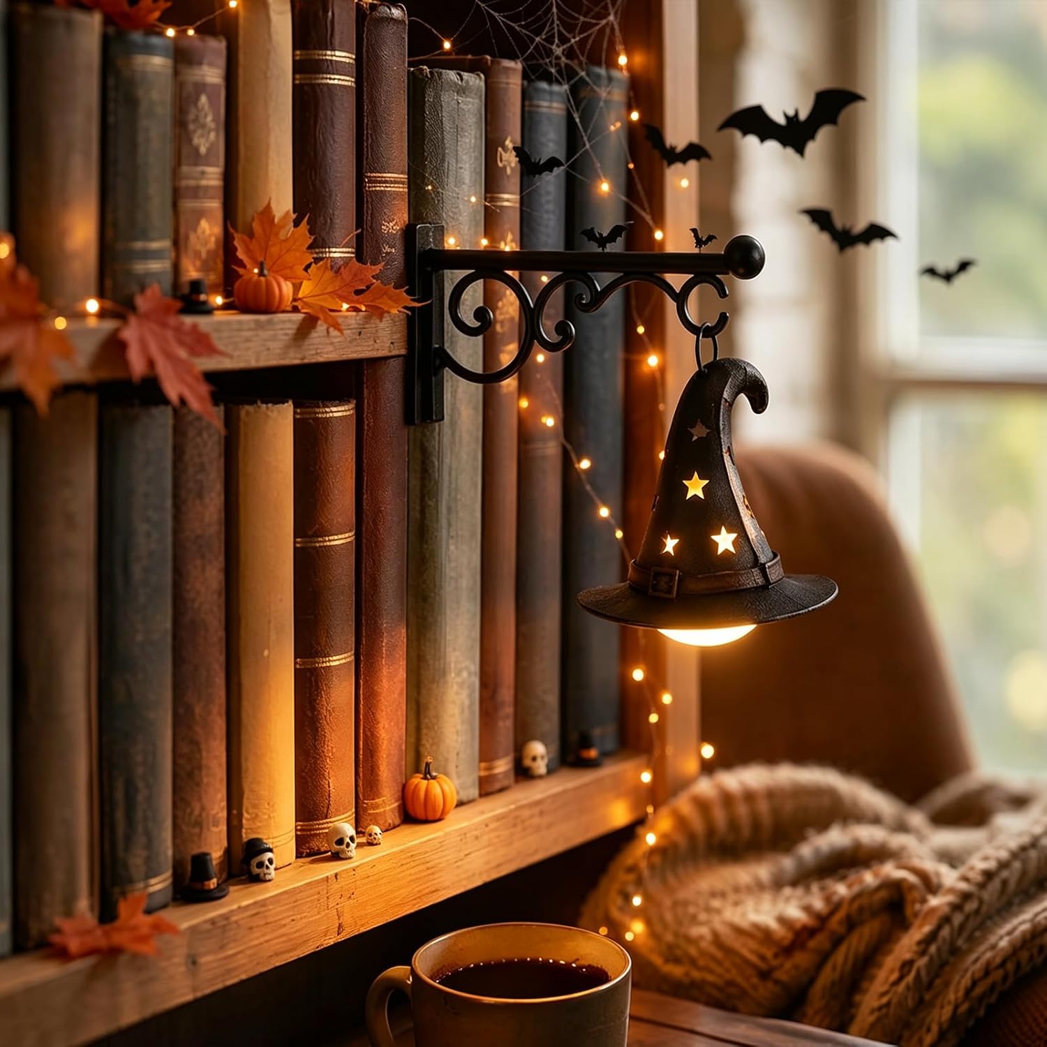 Lighting Decoration For Home - Lampu Rak Buku, Lampu Lentera Perpustakaan,
