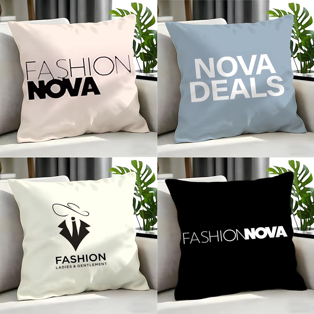 Nova Decor & Lighting Vase Glass Brun 26Cm - Merek FFashion Nova Sarung Bantal Set