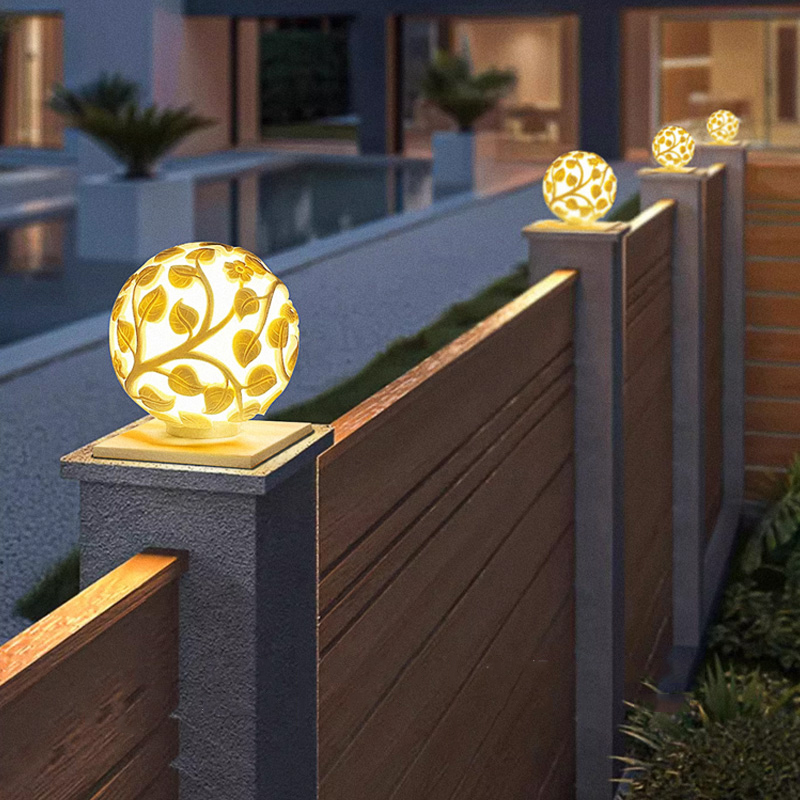 Decor Lighting Floor Lamps - Lampu kolom luar ruangan lampu kolom