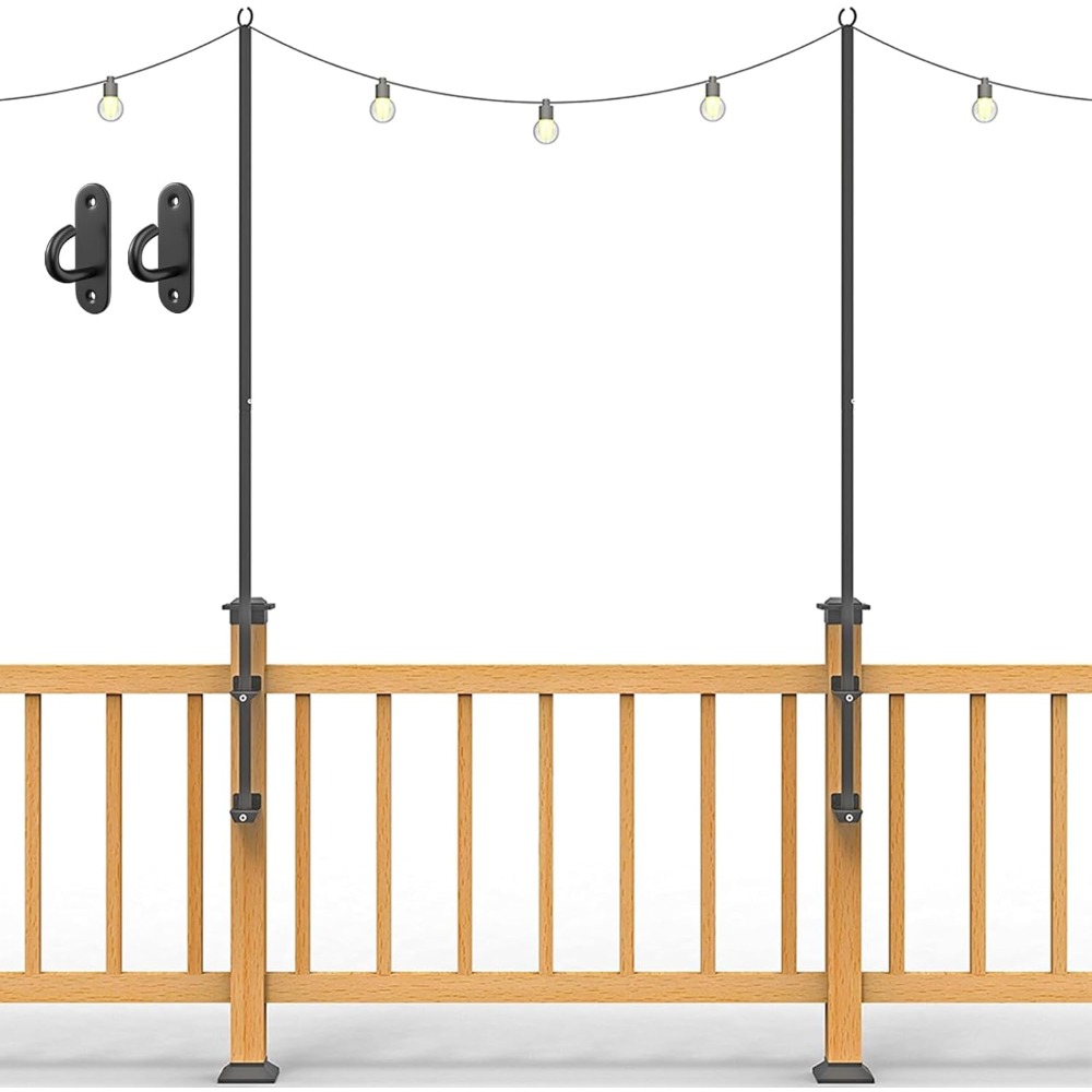 Furniture Lighting & Decor Magazine - 2 tiang lampu string - tiang