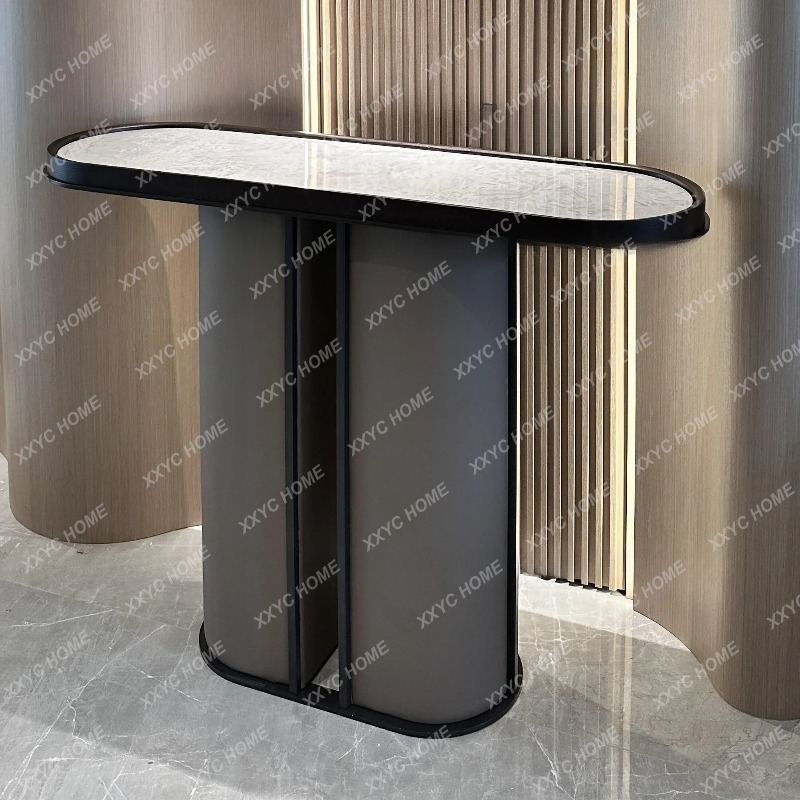 Decor Lighting Sales - Meja Pintu Masuk Batu Alam Mewah