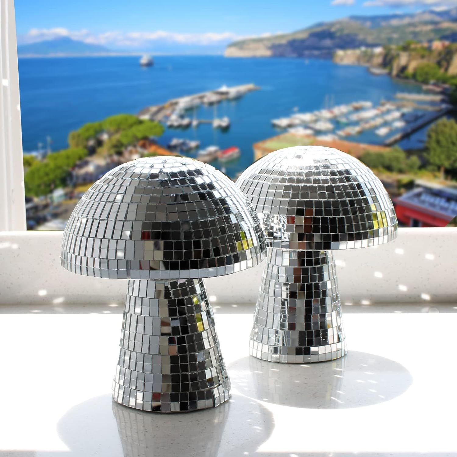 Disco Ball Mirror - Bola Disko Jamur Kaca Cermin Ubin