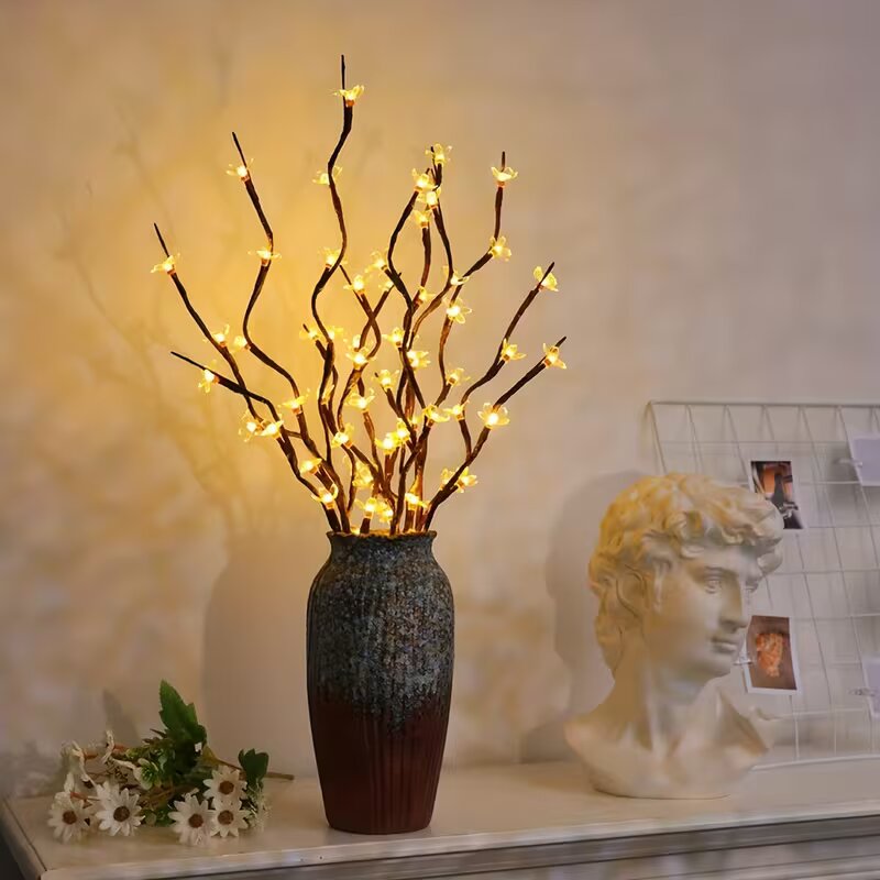 Home Decor Lighting Tree - 1/2 Buah 20LED Lampu Cabang Pohon