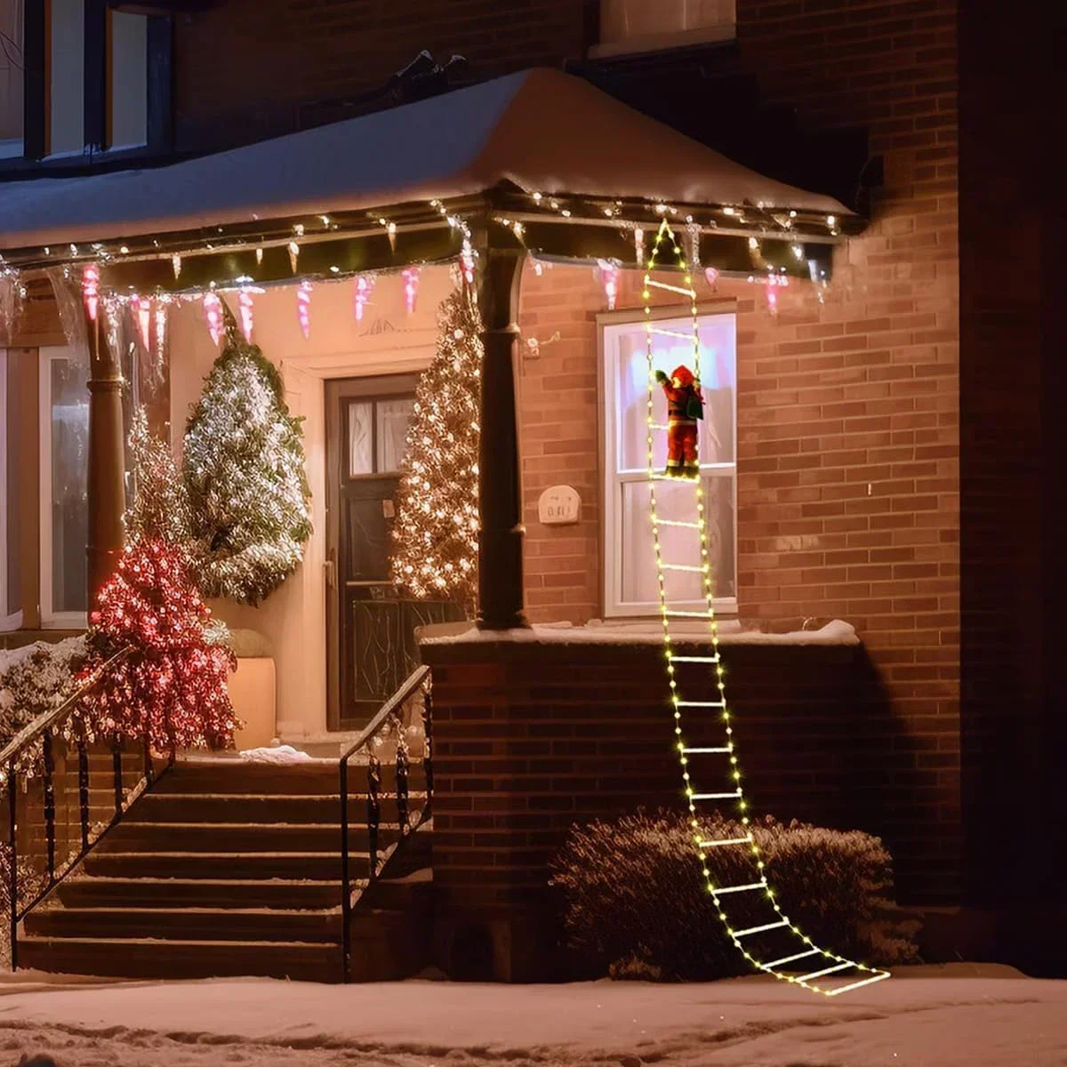 Lampu tangga LED untuk dekoras - Home Decor Lighting Tree ulasan dan harga