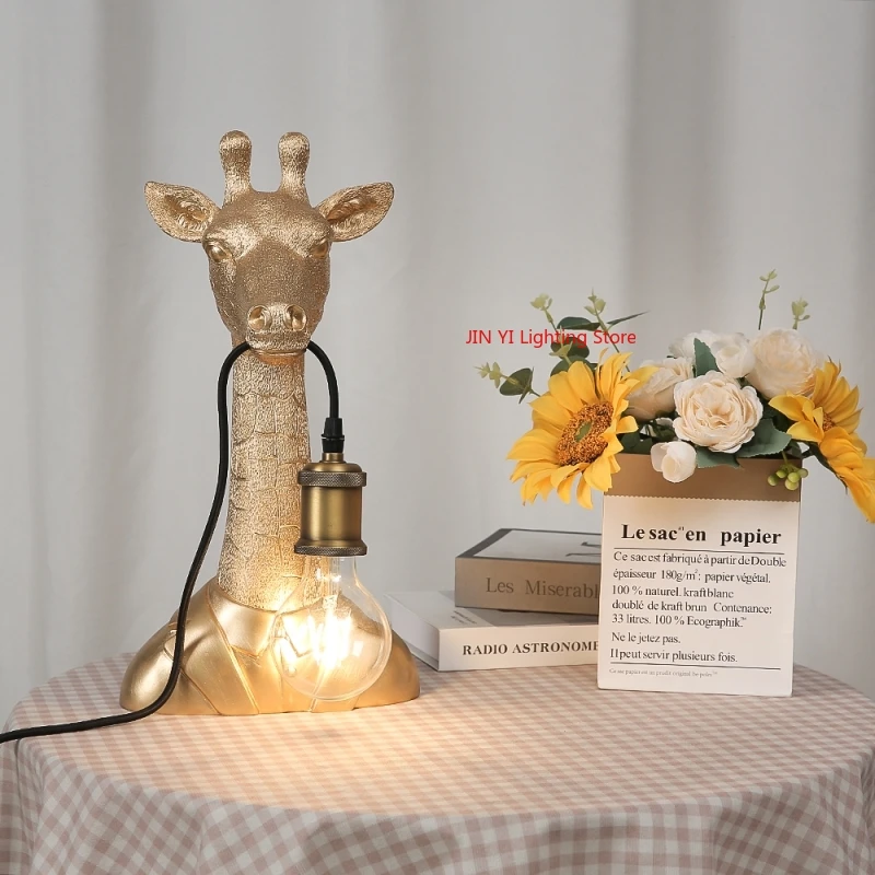 Lampu Lantai LED Jerapah Resin - Decor Lighting Sales ulasan dan harga