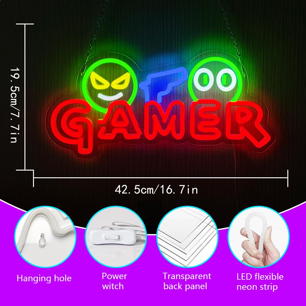 Lampu Dinding LED Neon Sign Ga - Lighting Christmas Decor ulasan dan harga