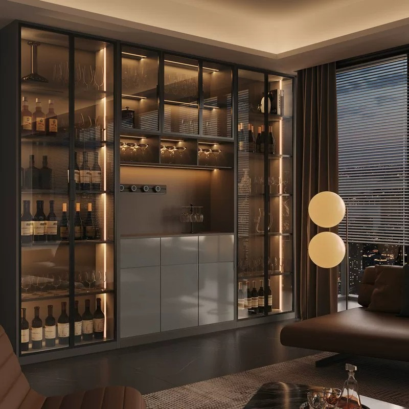 Lemari anggur Italia mewah min - Furniture Lighting & Decor Magazine ulasan dan harga