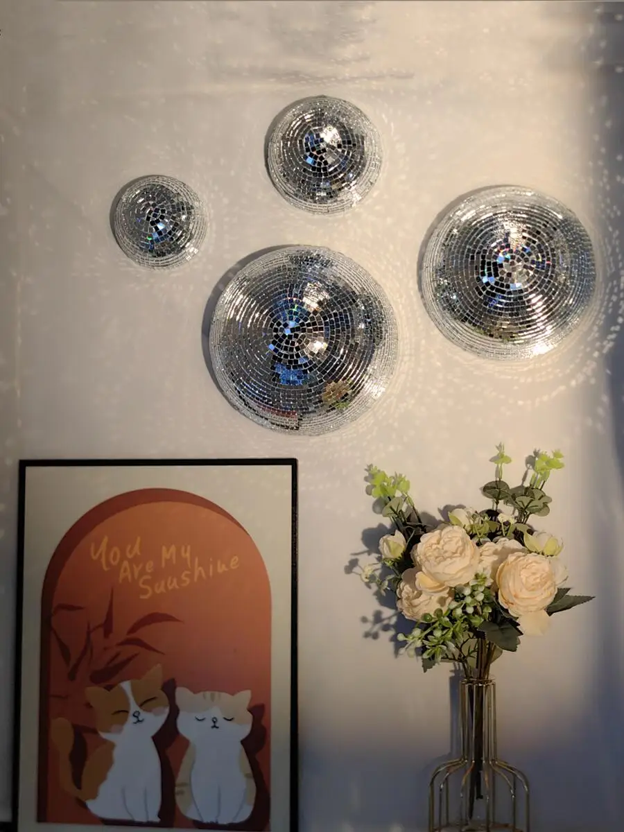 Bola Disko Dinding Baru Desain - Disco Ball Mirror ulasan dan harga