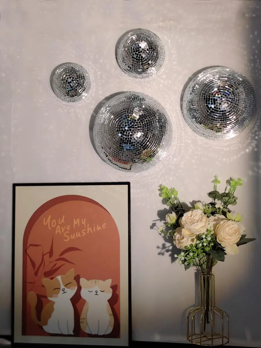 Bola Disko Dinding Baru Desain - Disco Ball Mirror ulasan dan harga