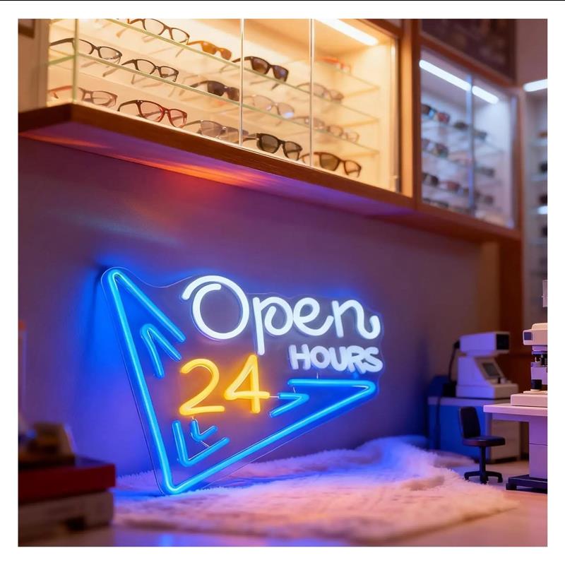 Lampu LED Bertenaga USB Tanda  - Decor Lighting Opening Hours ulasan dan harga