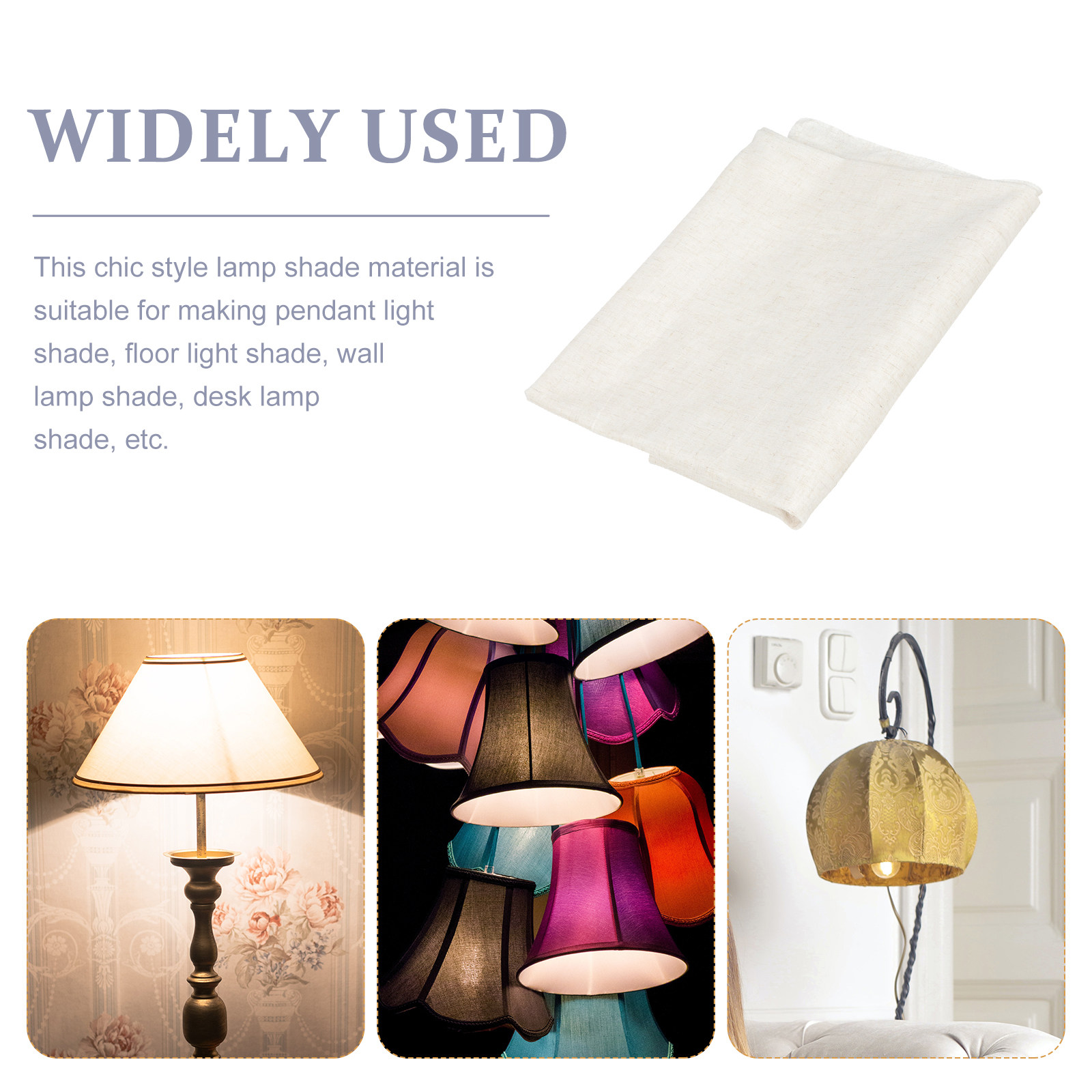 Bahan Kap Lampu Kain untuk Pem - Decor Lighting Floor Lamps ulasan dan harga
