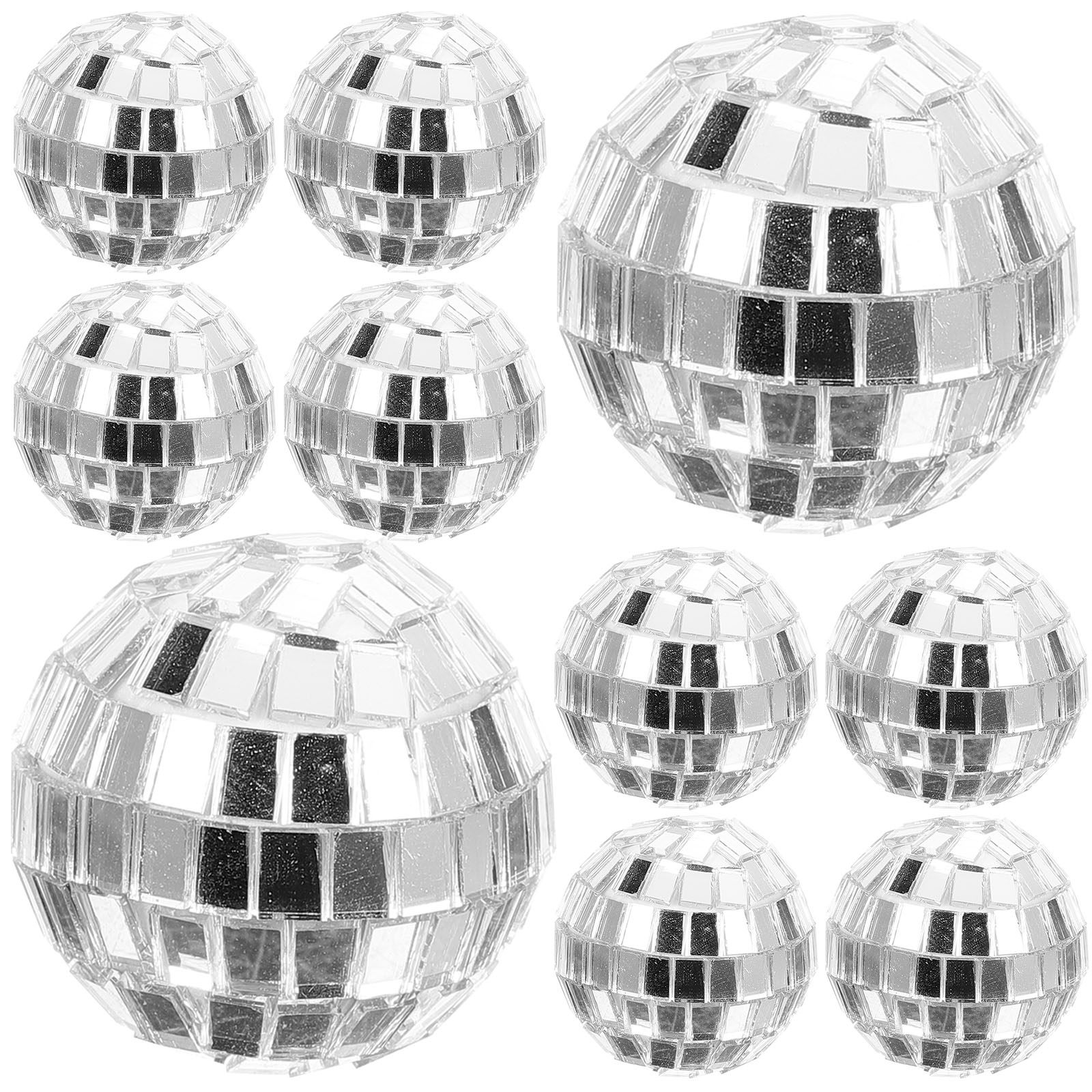 12 Buah Bola Disko Gantung Per - Disco Ball Mirror ulasan dan harga