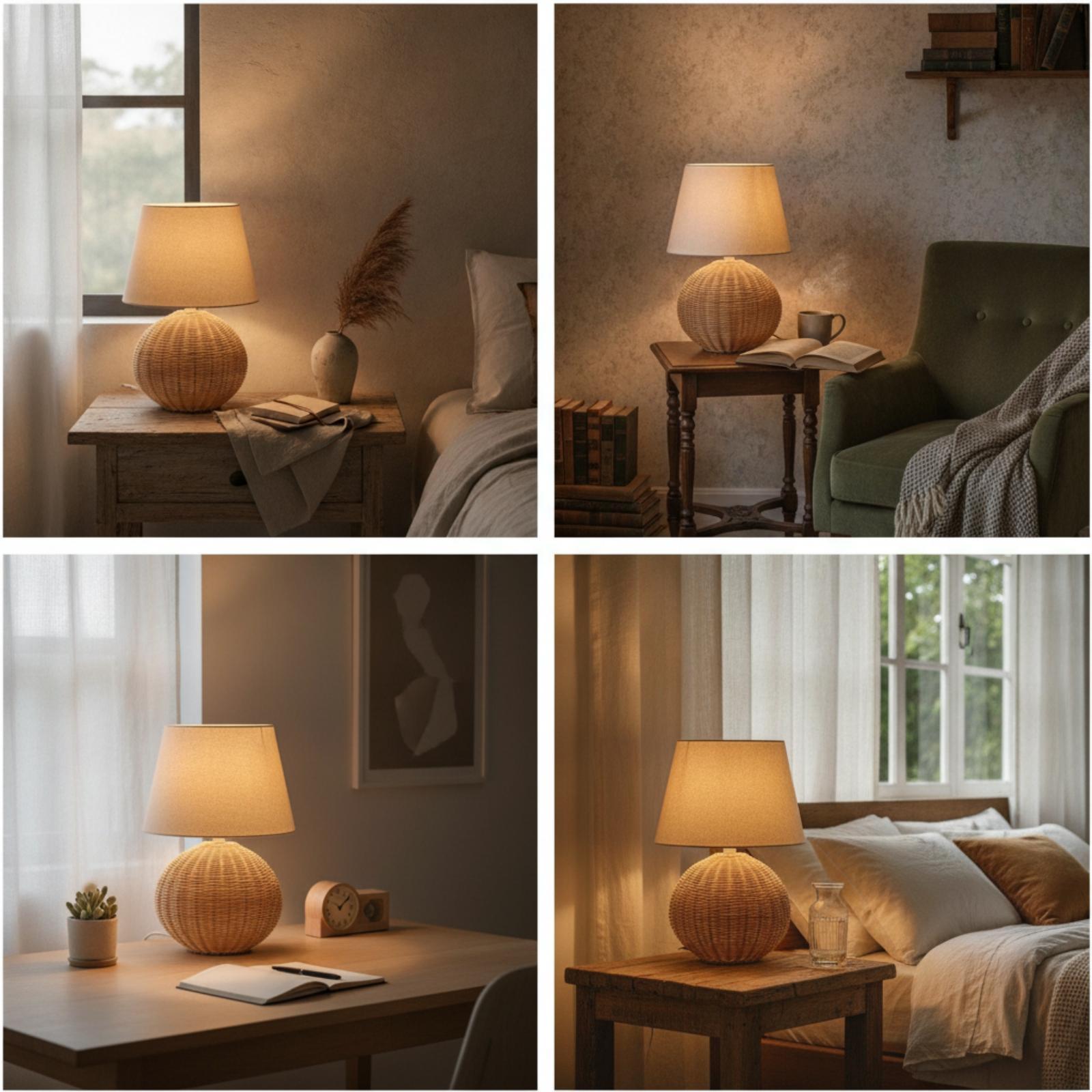 Lampu Meja Samping Tempat Tidu - Lighting Decor In Room ulasan dan harga