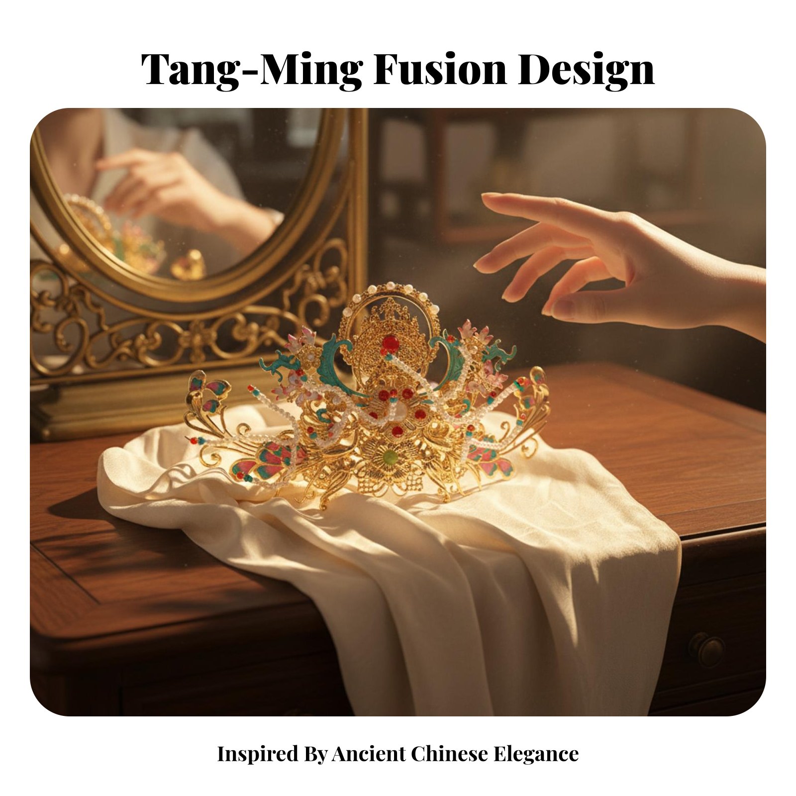 Mahkota Rambut Tradisional Cin - Elegant Decor & Lighting Llc ulasan dan harga