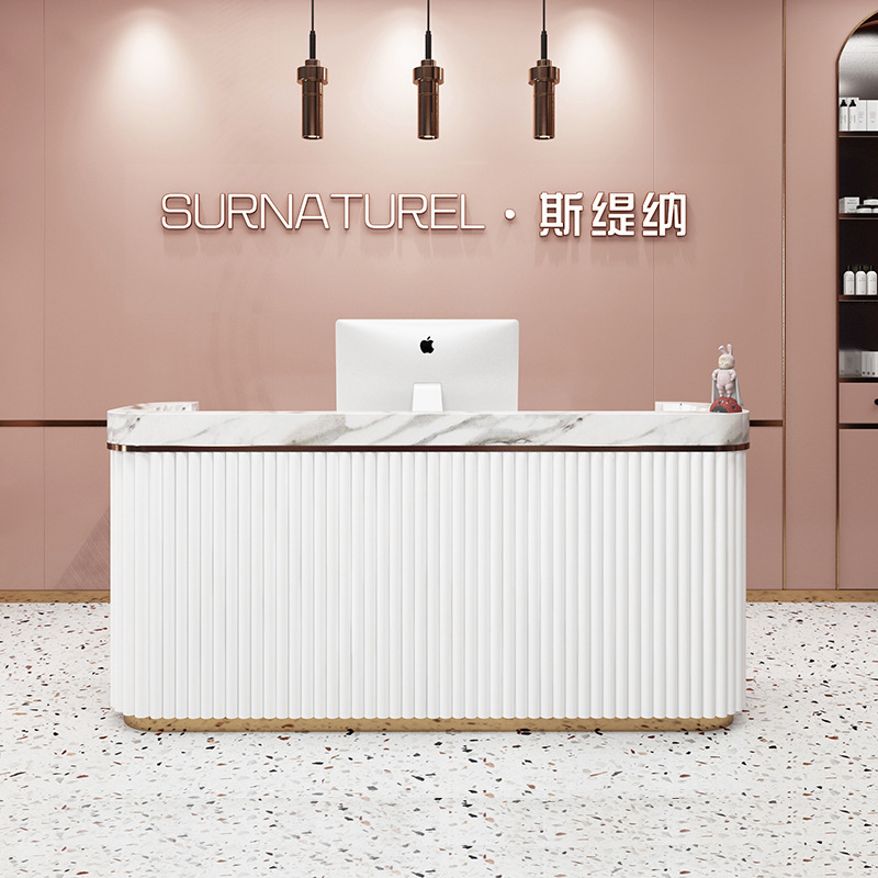 Meja Kasir Modern Mewah Ringan - Furniture Lighting & Decor Magazine ulasan dan harga