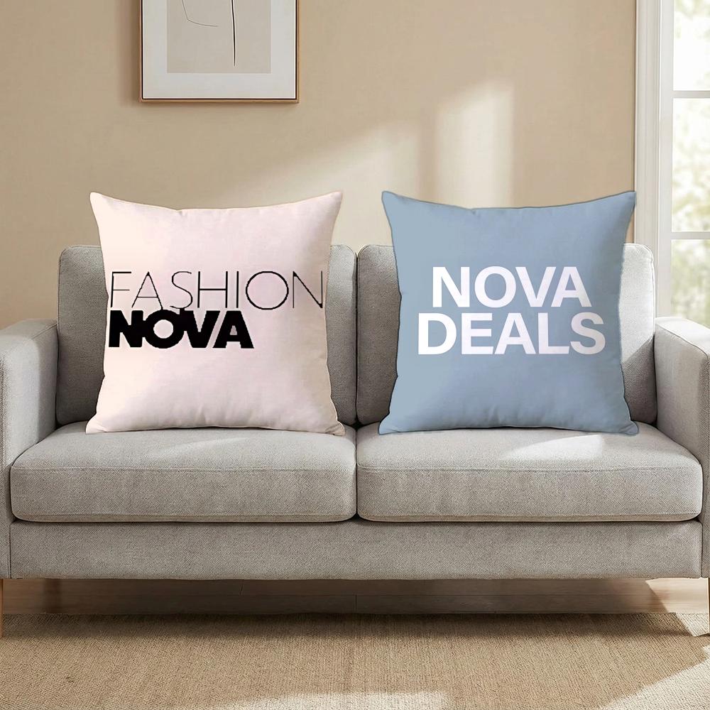 Merek FFashion Nova Sarung Ban - Nova Decor & Lighting Vase Glass Brun 26Cm ulasan dan harga