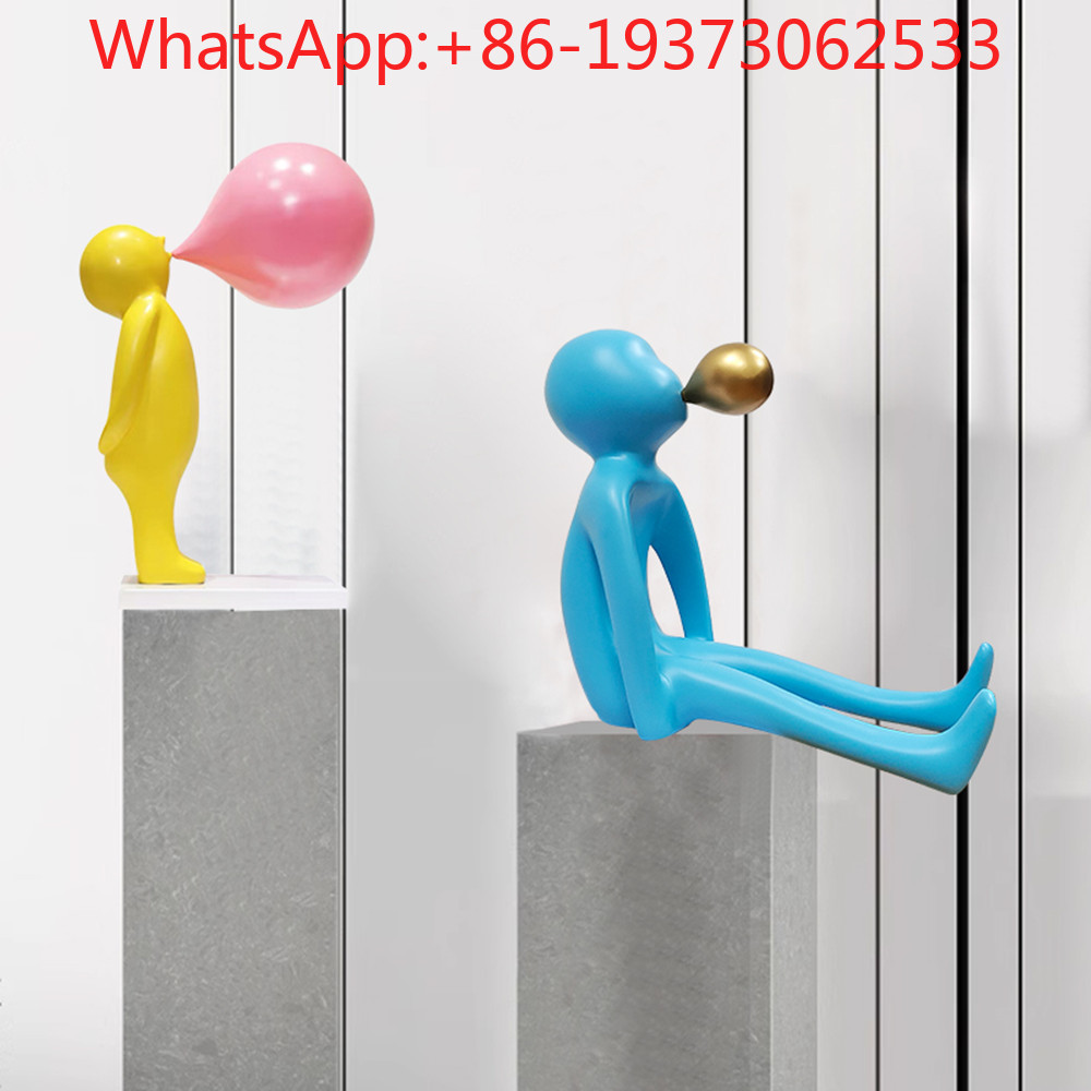Patung Tiup Gelembung Figur Pi - Lightings Decoration ulasan dan harga