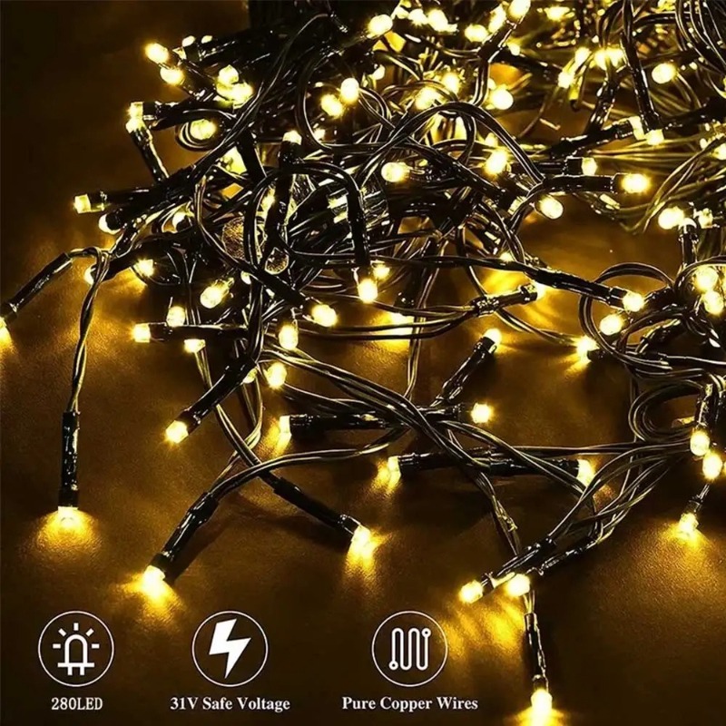 Lampu LED USB Fairy String, La - Lighting Christmas Decor ulasan dan harga