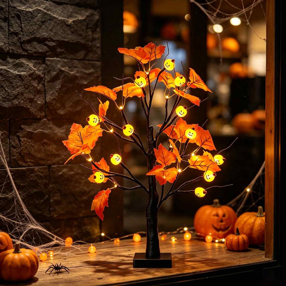 Dekorasi Pohon Maple Musim Gug - Home Decor Lighting Tree ulasan dan harga