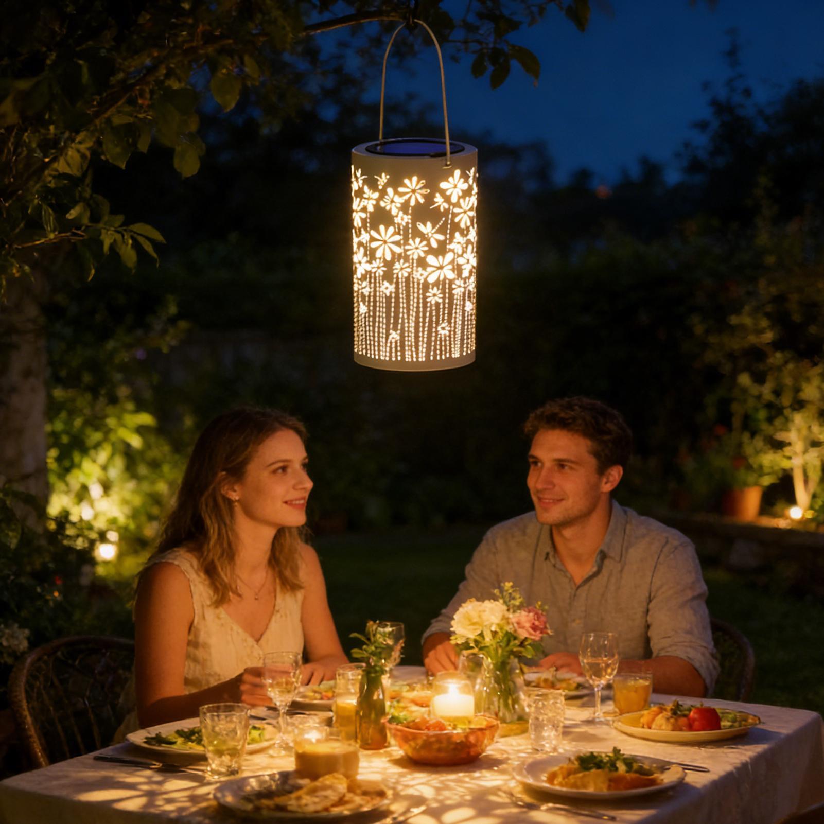 Lampu Gantung Tenaga Surya Tah - Yard Lighting Decor ulasan dan harga