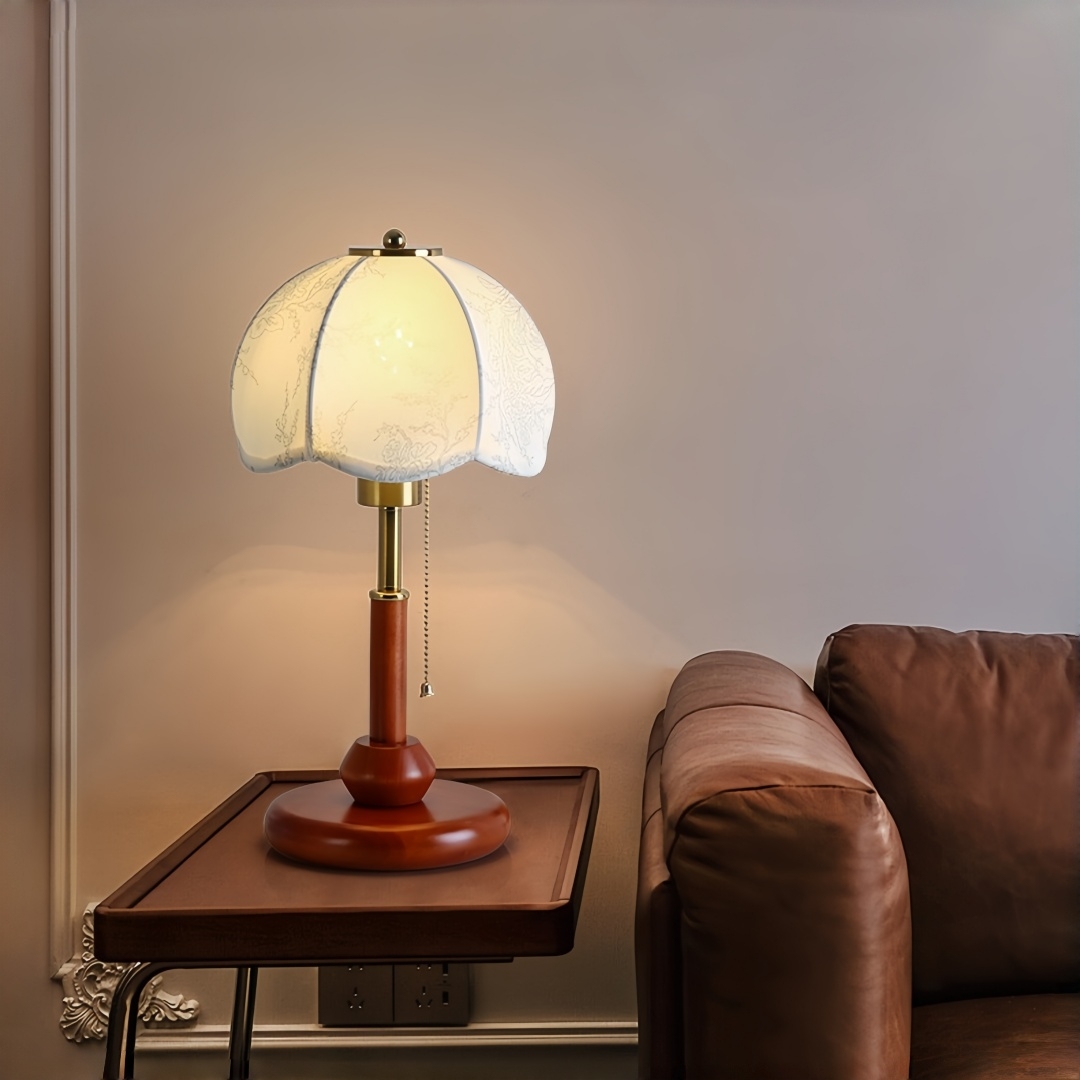 Lampu Meja Vintage Berbentuk K - Lighting Decor In Room ulasan dan harga
