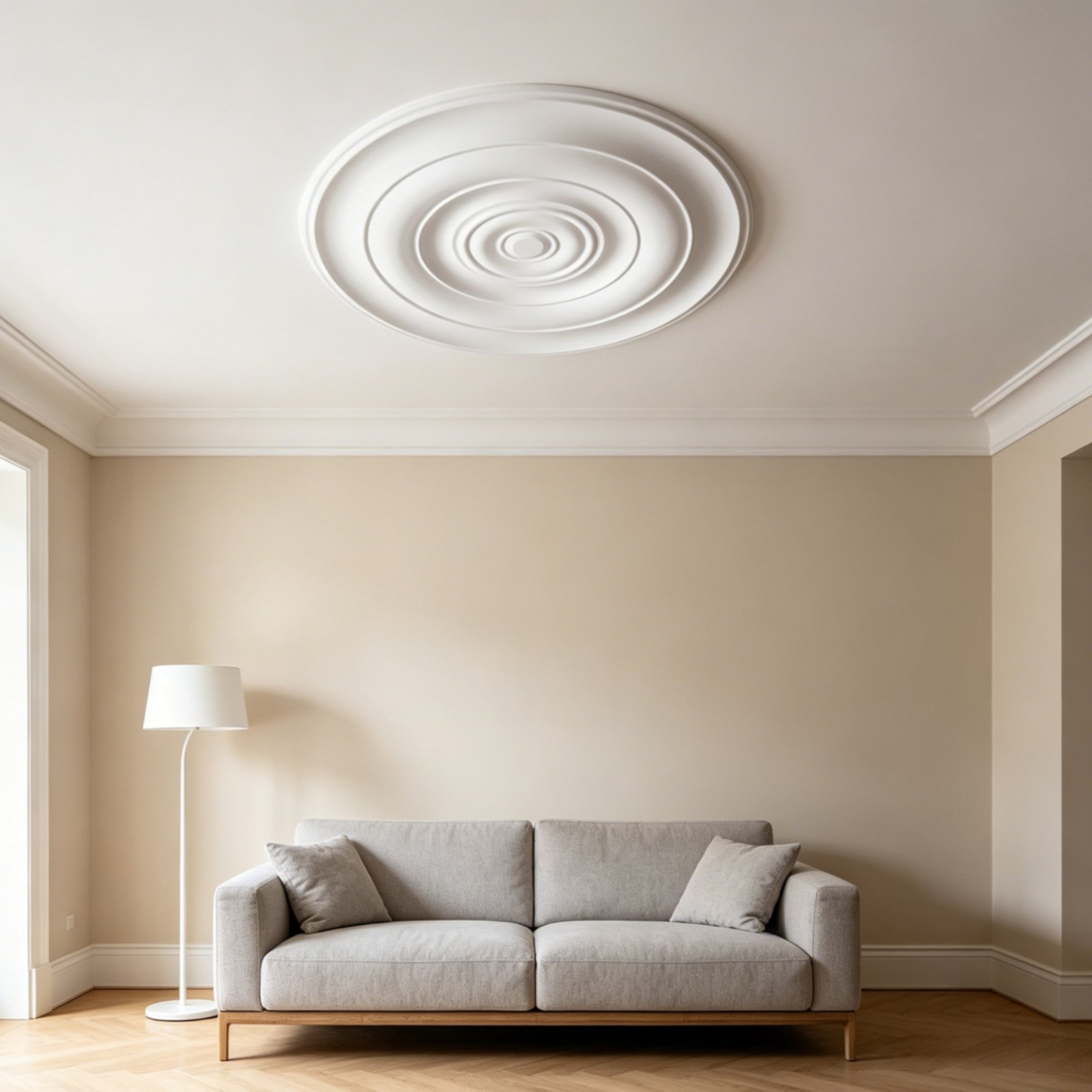 Medali Plafon Bulat Desain Ero - Lightings Decoration ulasan dan harga