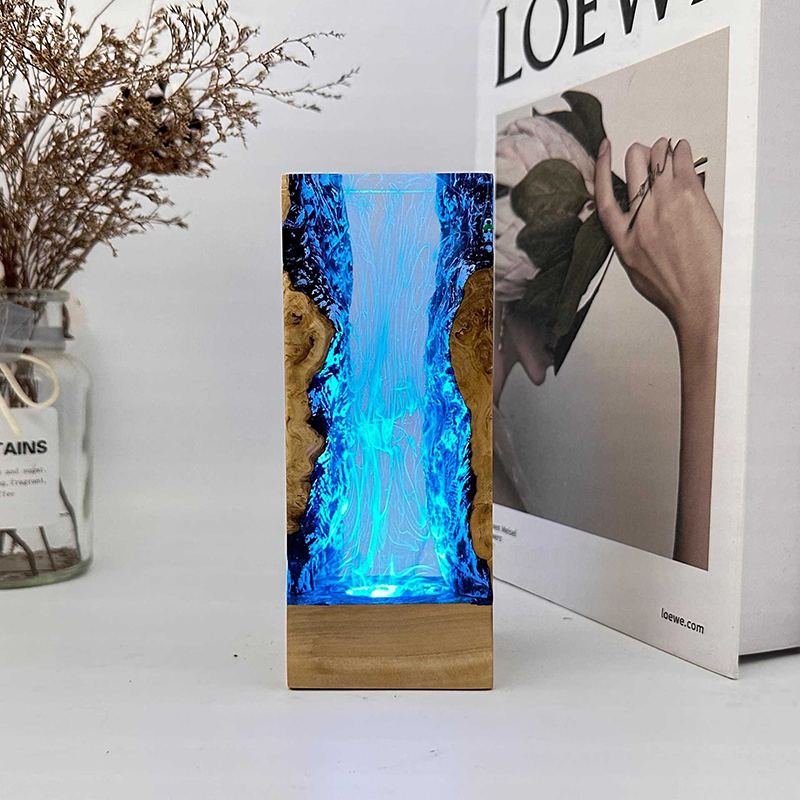 Lampu Meja Resin Tema Organism - Lighting Christmas Decor ulasan dan harga
