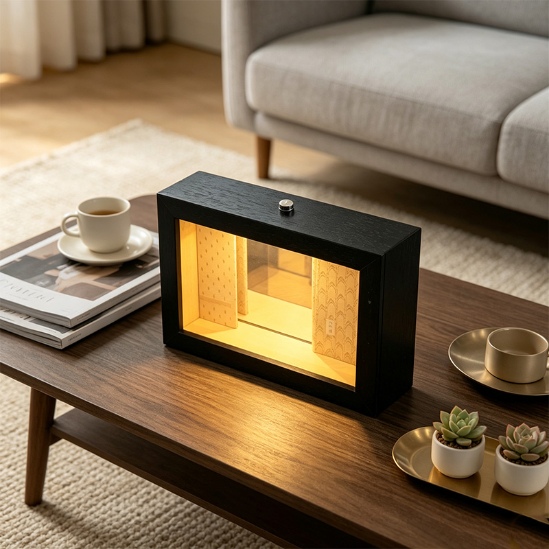 Bingkai Foto Cermin Infinity R - Lighting Decor Photos ulasan dan harga