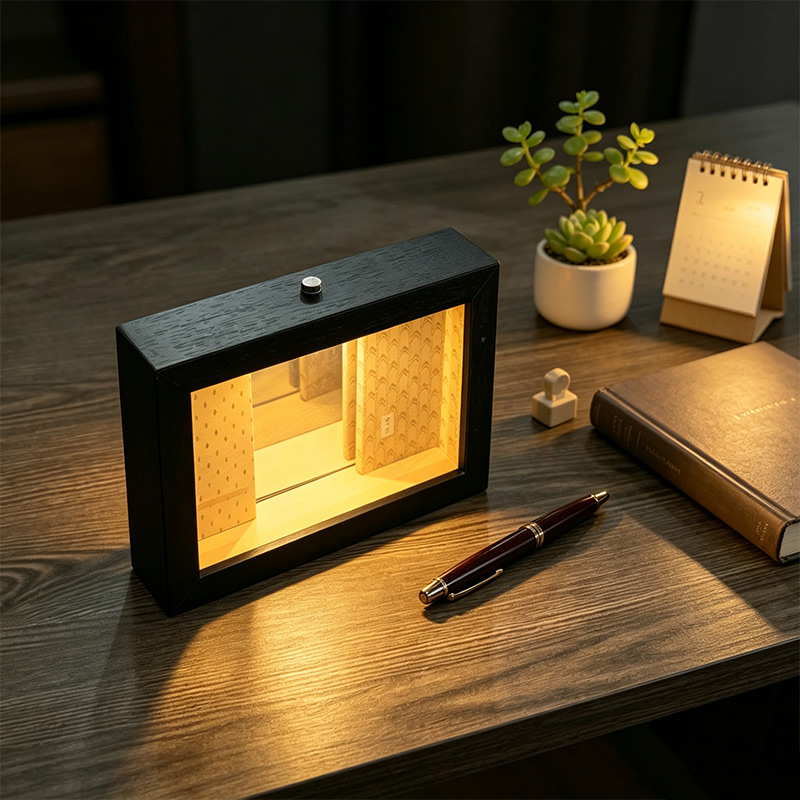 Bingkai Foto Cermin Infinity R - Lighting Decor Photos ulasan dan harga