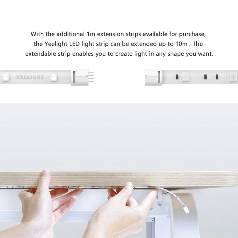 Yeelight Aurora Strip lampu pi - Yeelight Light Lightstrip ulasan dan harga