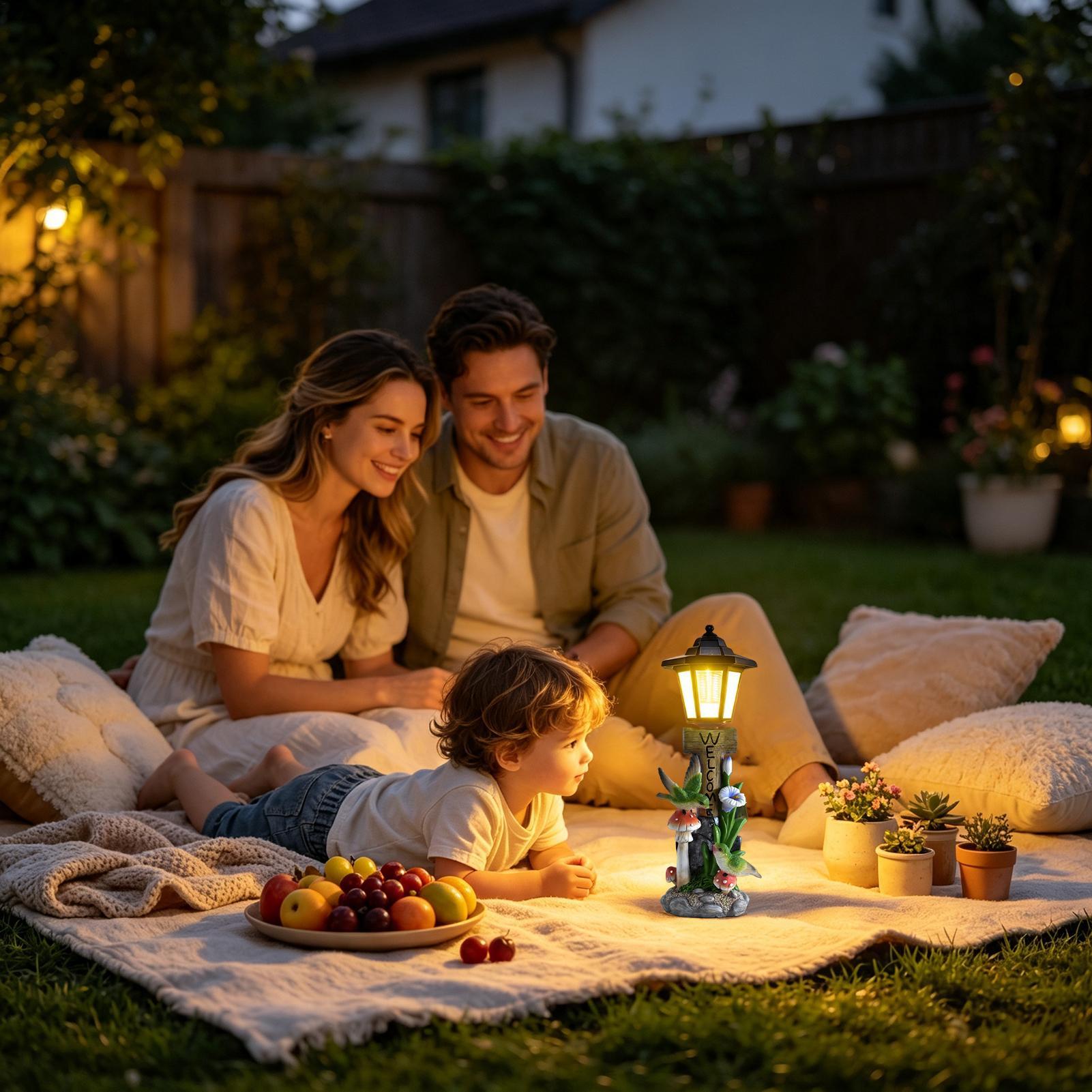 Lampu Taman Tenaga Surya Patun - Yard Lighting Decor ulasan dan harga