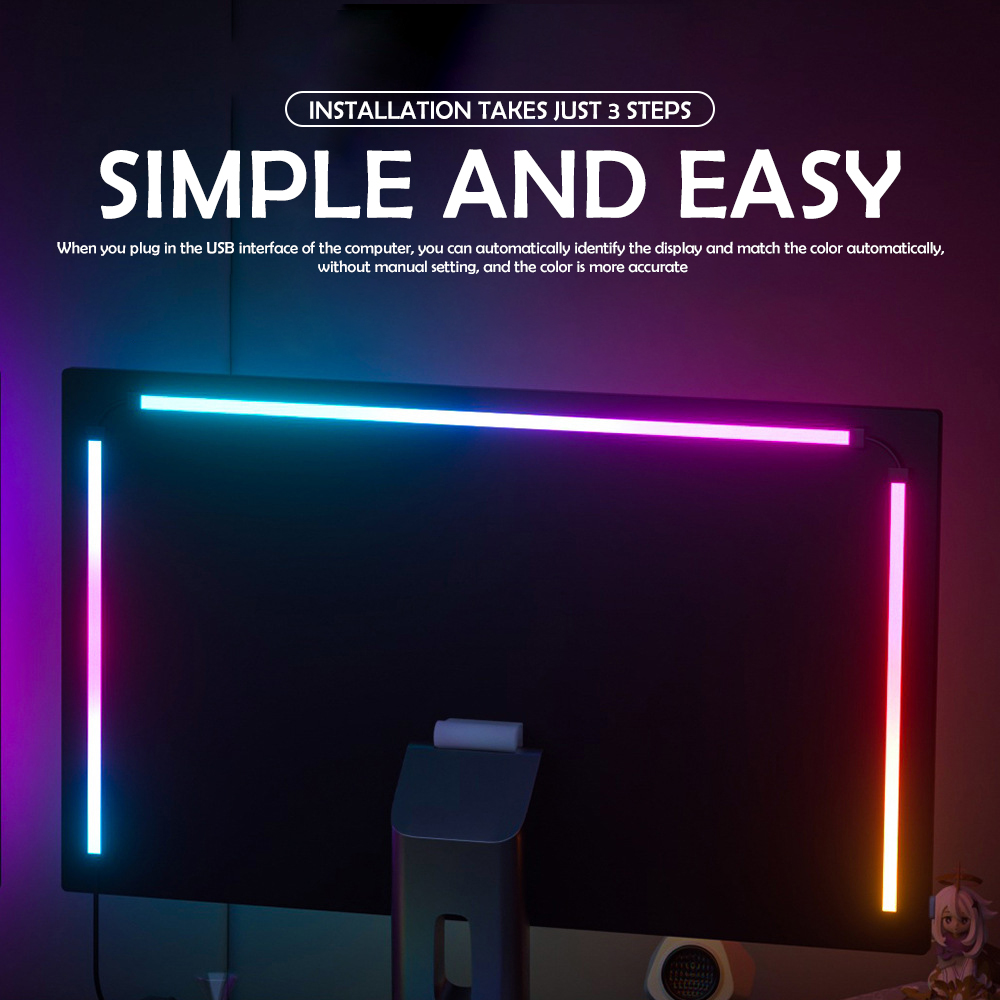RGB Monitor lampu Game, lampu  - Philips Bulb Hue ulasan dan harga