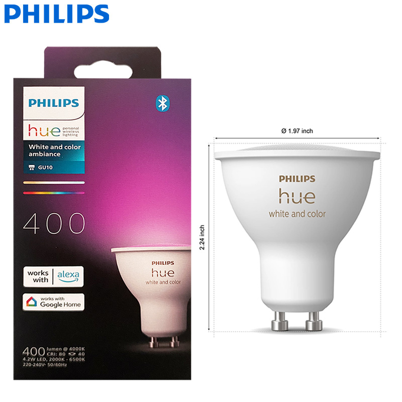 Philips Hue GU10 Smart LED Spo - Philips Bulb Hue ulasan dan harga