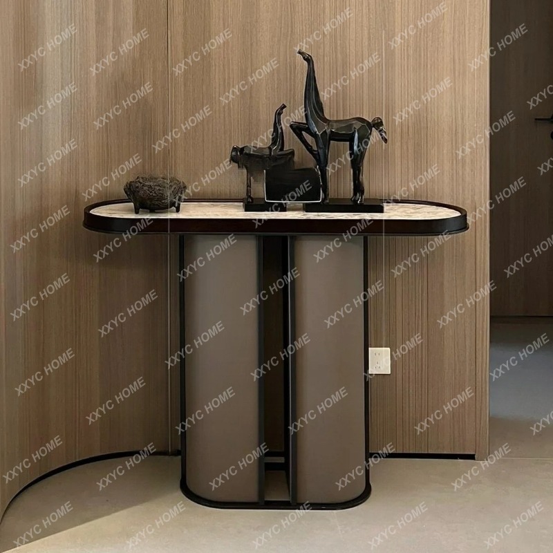 Meja Pintu Masuk Batu Alam Mew - Decor Lighting Sales ulasan dan harga