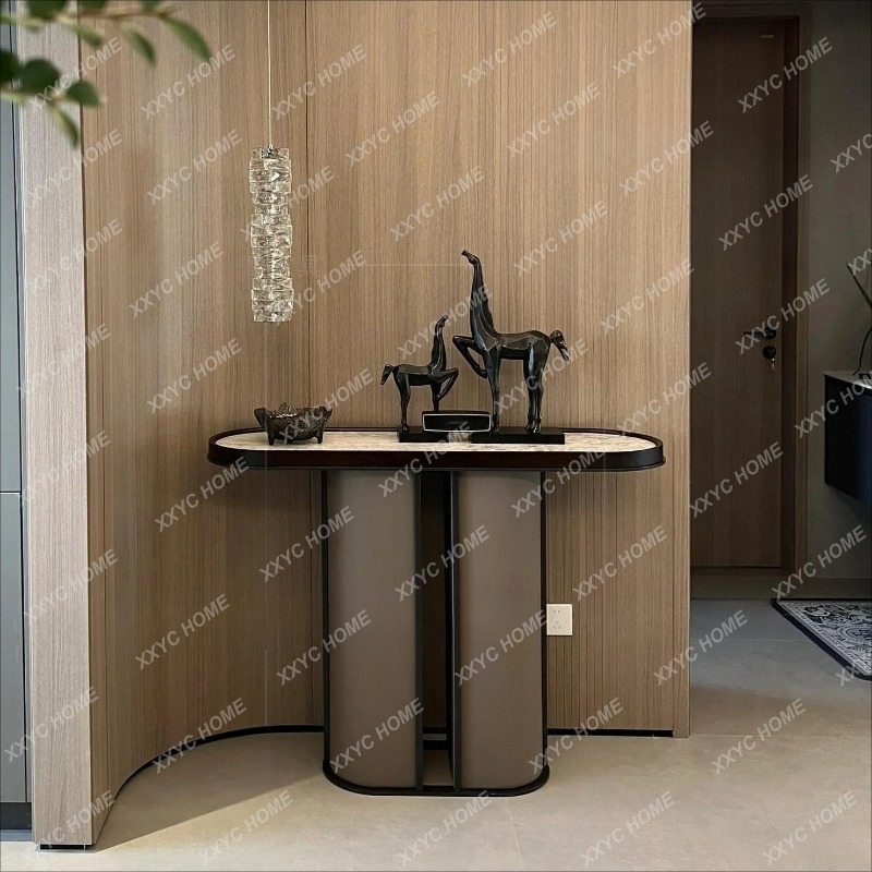 Meja Pintu Masuk Batu Alam Mew - Decor Lighting Sales ulasan dan harga