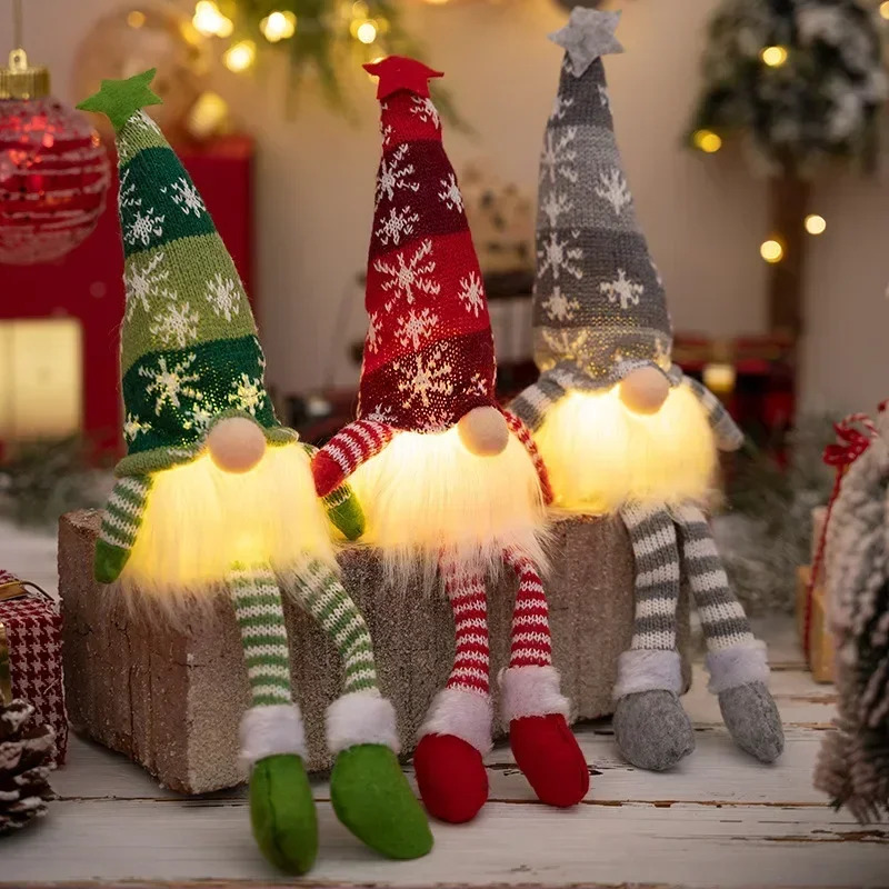 Ornamen Boneka Tanpa Wajah Nat - Home Decor Lighting Tree ulasan dan harga
