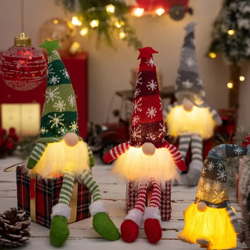Ornamen Boneka Tanpa Wajah Nat - Home Decor Lighting Tree ulasan dan harga