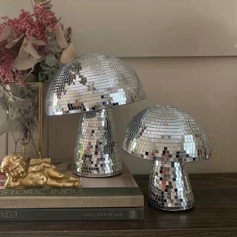 Bola Disko Jamur Kaca Cermin U - Disco Ball Mirror ulasan dan harga