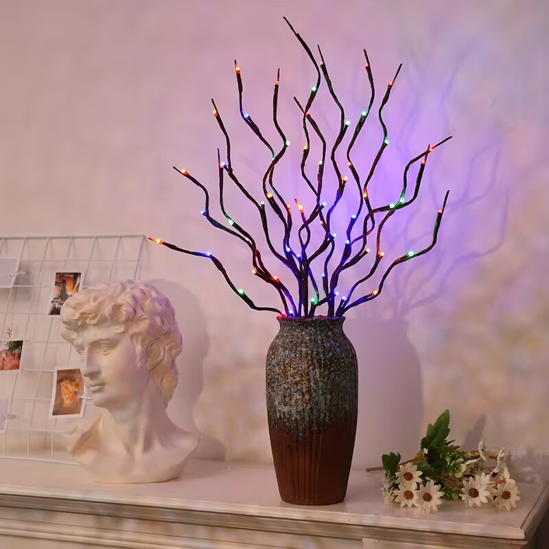 1/2 Buah 20LED Lampu Cabang Po - Home Decor Lighting Tree ulasan dan harga