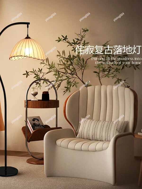 Lampu Lantai Retro dengan Rak  - Decor Lighting Floor Lamps ulasan dan harga