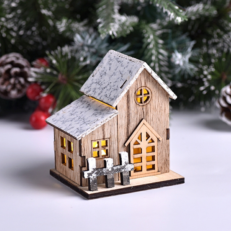 Lampu LED Natal Rumah Kayu Kab - Home Decor Lighting Tree ulasan dan harga