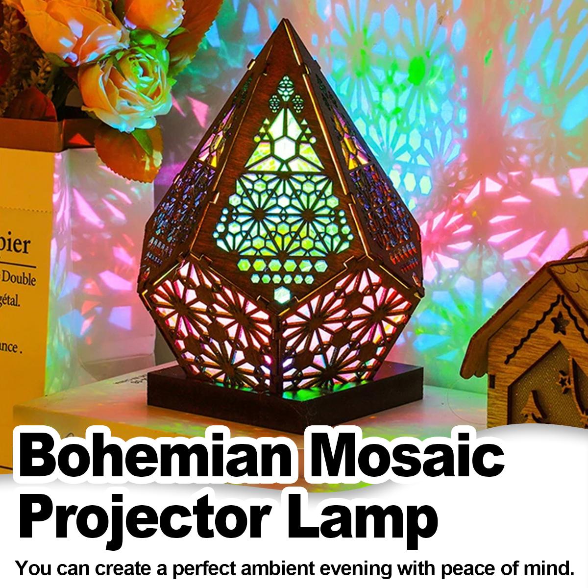 Lampu Meja Proyeksi Led Bohemi - Decor Lighting Floor Lamps ulasan dan harga