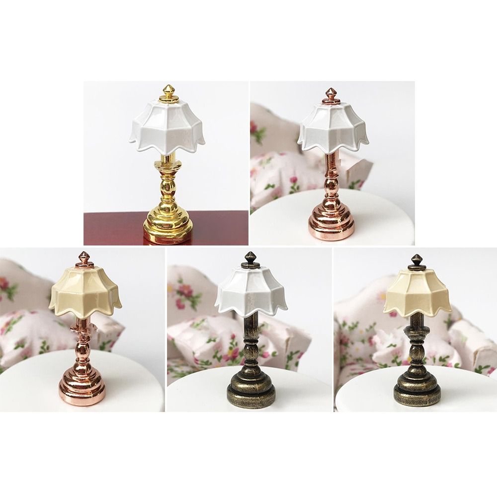 Aksesori Rumah Boneka 1:12 Dek - Decor Lighting Floor Lamps ulasan dan harga