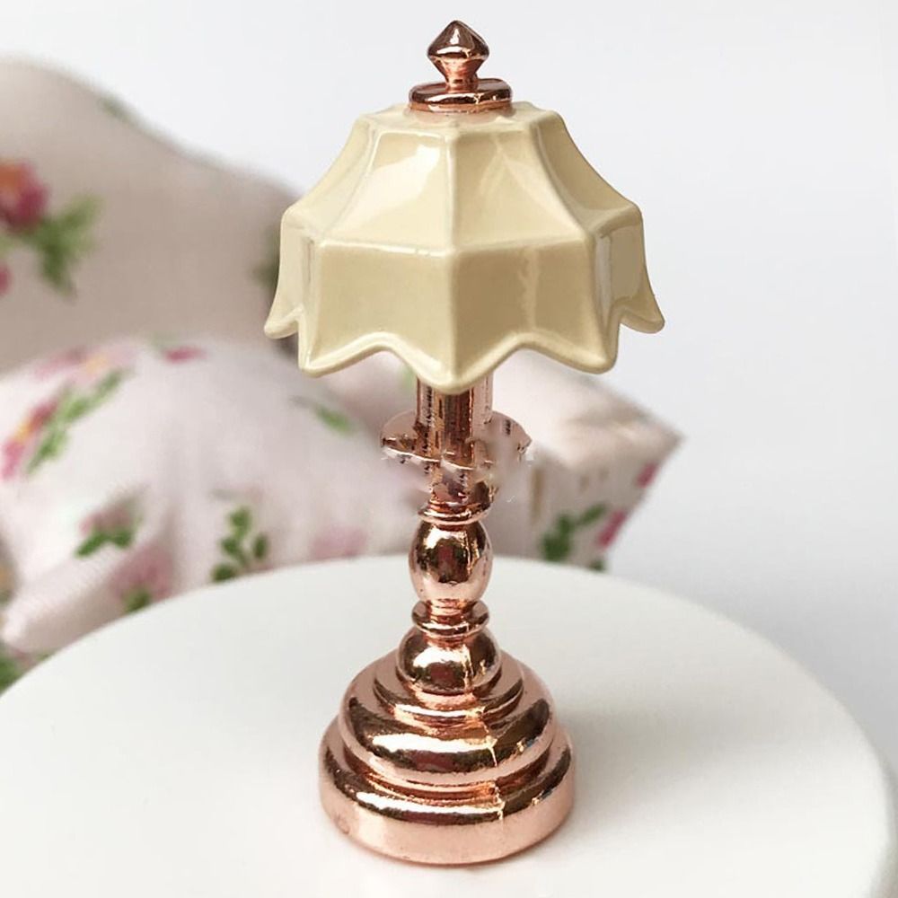 Aksesori Rumah Boneka 1:12 Dek - Decor Lighting Floor Lamps ulasan dan harga