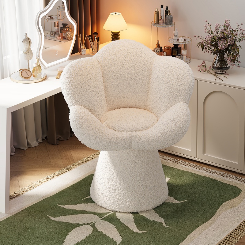 Kursi Rias Putar untuk Kamar T - Furniture Lighting & Decor Magazine ulasan dan harga