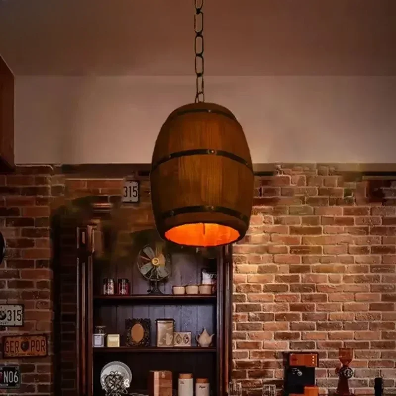 Lampu Rustic Vintage Chandelie - Lighting Decor In Room ulasan dan harga