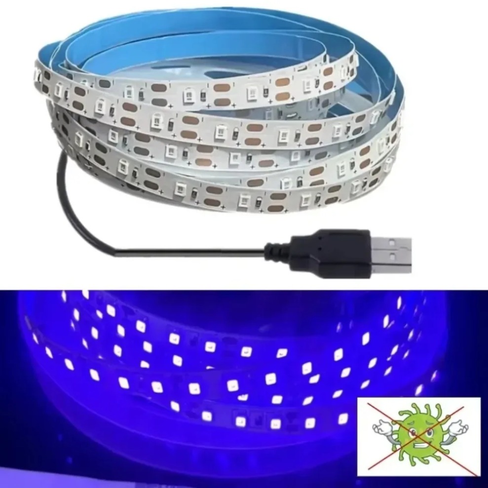 Lampu Strip LED UV SMD2835 DC5 - Decor Lighting Hours ulasan dan harga