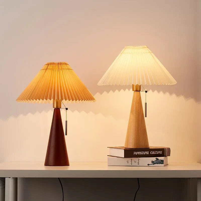 Lampu Meja Lipit Retro Lampu K - Lighting Decoration For Home ulasan dan harga